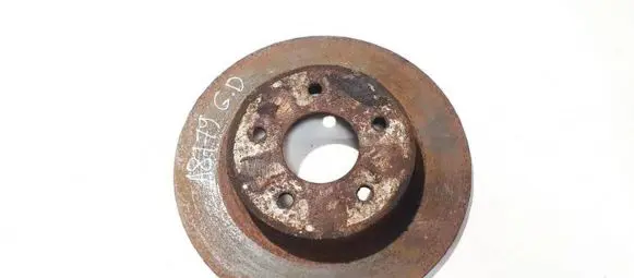 Nissan Primera Rear brake disc neventiliuojamas