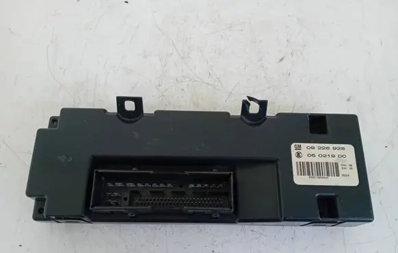 Opel Vectra C Seat control module 09226928 05021900 050219000846