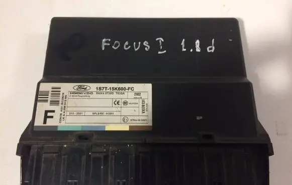 Ford Focus Comfort/convenience module 1S7T15K600FC 5WK48730D