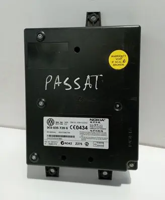 Volkswagen PASSAT B6 Bluetooth control unit module 3C0035729G