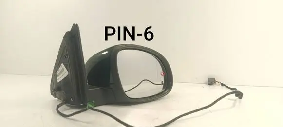 Volkswagen Tiguan Front door electric wing mirror 5N2857502L