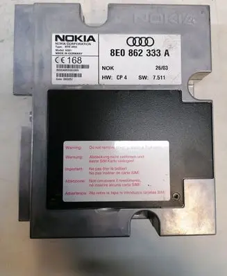 Audi A6 S6 C5 4B Phone control unit/module 8E0862333A