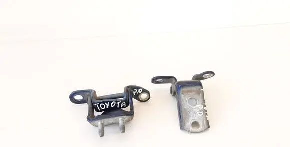 Front door hinge set