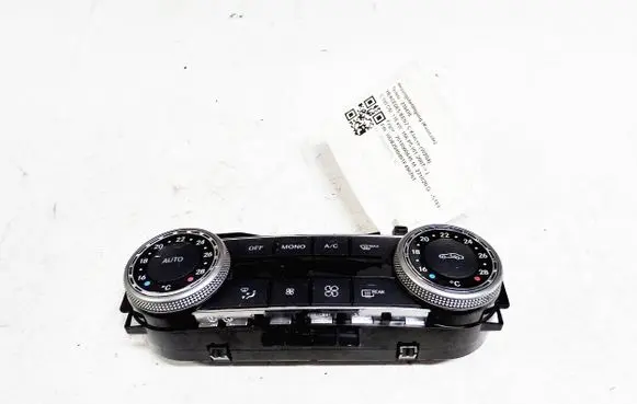 Mercedes-Benz C W204 Climate control unit 2049002103