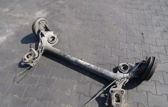 Opel Corsa D Rear axle beam with reductor 