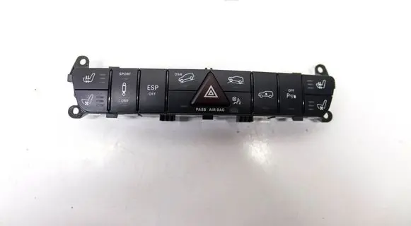 Mercedes-Benz GL X164 Hazard light switch A1648709610