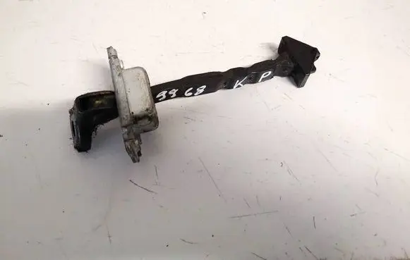 Front door check strap stopper