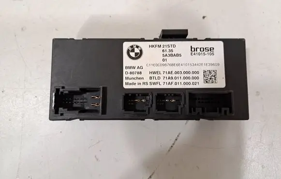Tailgate/trunk control unit/module