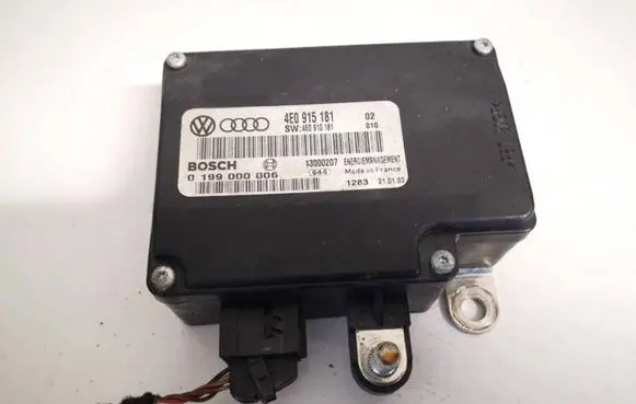 Audi A8 S8 D3 4E Other control units/modules 4e0915181 4e0910181