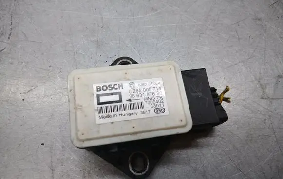 Peugeot 308 ESP (stability system) control unit 9663187680
