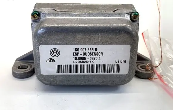 Volkswagen Touran I ESP acceleration yaw rate sensor 1K0907655B