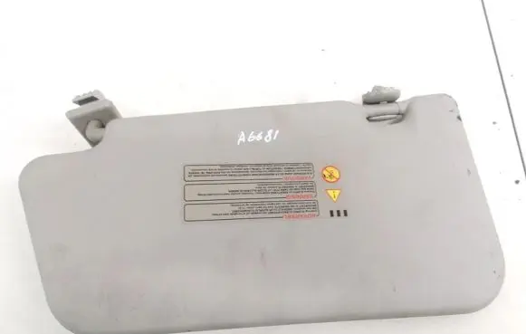 Nissan Micra Sun visor