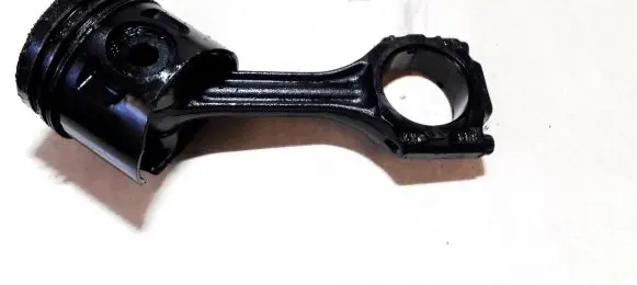 Volkswagen PASSAT B4 Piston with connecting rod 028H