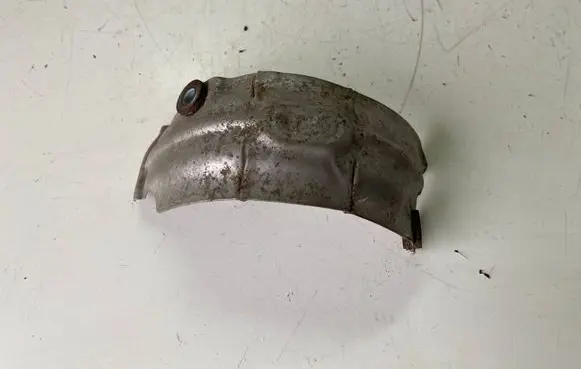 Heat shield in engine bay