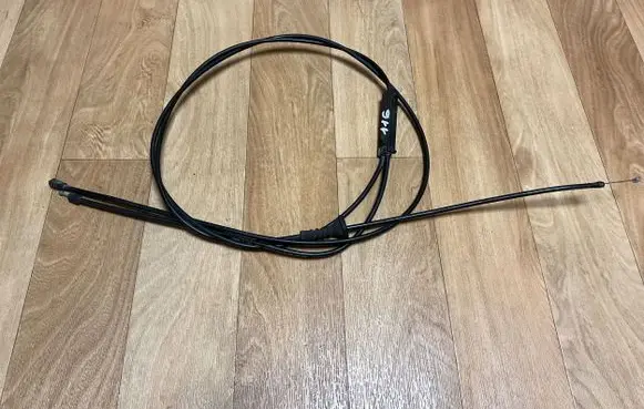 BMW 5 E60 E61 Engine bonnet/hood lock release cable 7184454 11970211