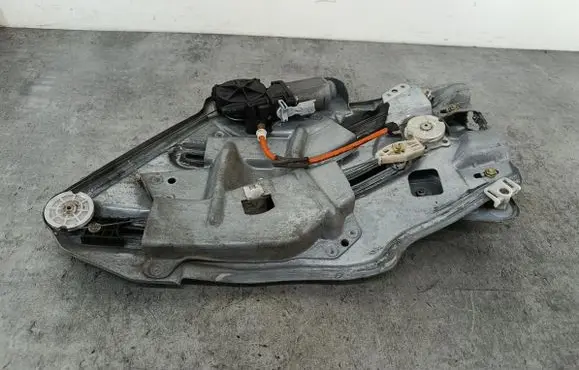 Peugeot 206 CC Rear door window regulator with motor 9636597280D