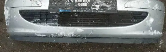 Peugeot 307 Front bumper pilkas