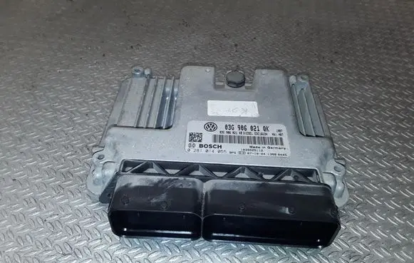 Volkswagen Golf Plus Engine control unit/module 03G906021QK 0281014055