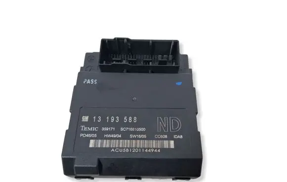 Opel Vectra C Comfort/convenience module SC718810500 13193588 359171