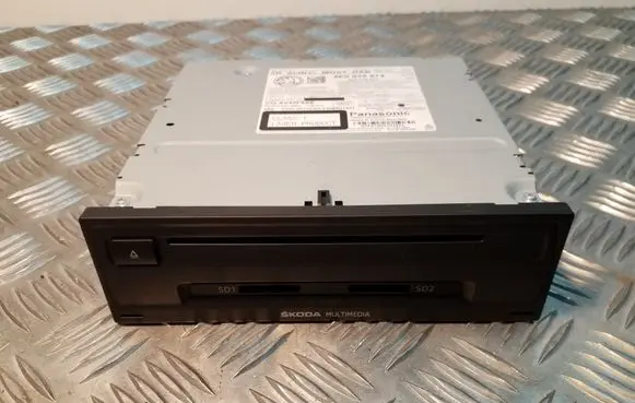 Skoda Octavia Mk3 (5E) Head unit multimedia control 5E0035874