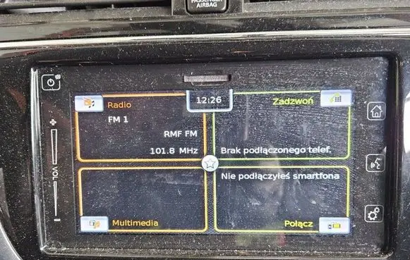 Suzuki SX4 S-Cross Radio/CD/DVD/GPS head unit 3992062M41 IMPRK1557732