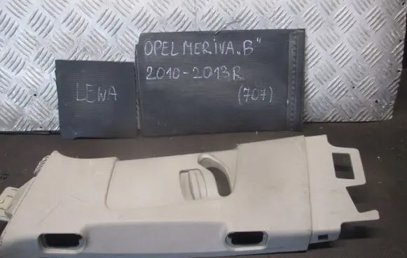 Opel Meriva B (B) pillar trim (top) 13265386