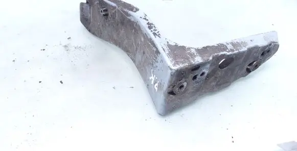 Audi A4 S4 B6 8E 8H Front bumper mounting bracket 8E0821137B