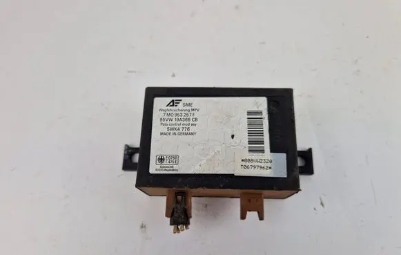 Volkswagen Sharan Immobilizer control unit/module 7M0953257F 5WK4776