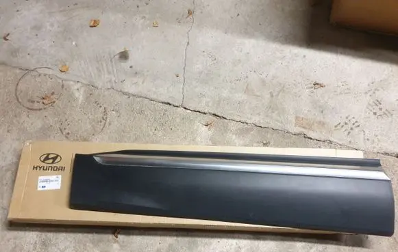 Hyundai Santa Fe Front door trim (molding) 87721S1200SCR