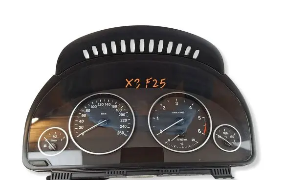 BMW X3 F25 Speedometer (instrument cluster) 9237873 62109237873