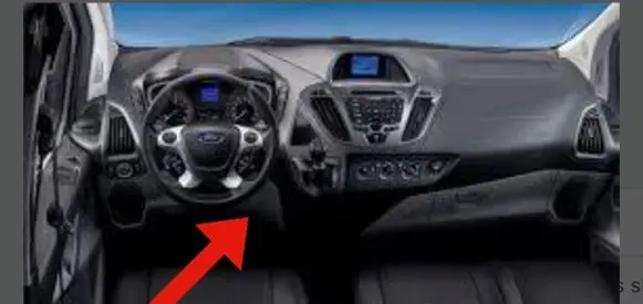 Ford Transit Custom Dashboard lower bottom trim panel BK21V04325A