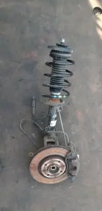 Citroen C3 Front shock absorber with coil spring 9811371180