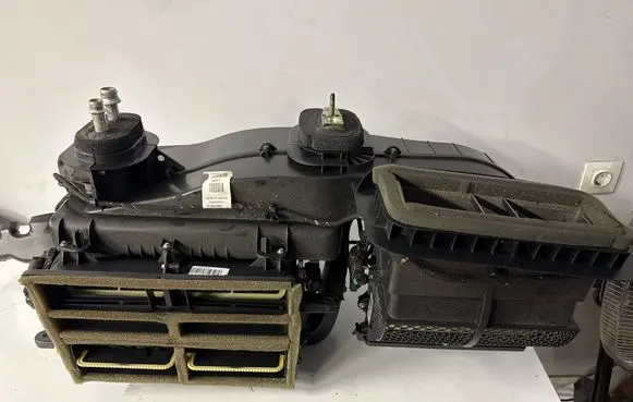 Interior heater climate box assembly