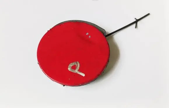 Opel Meriva A Front tow hook cap/cover 09165533