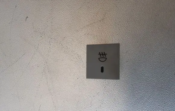 Fog light switch