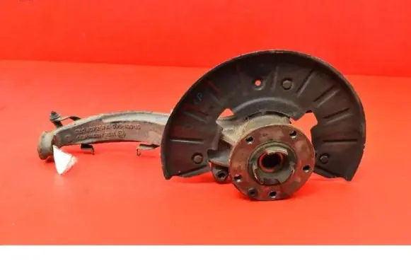 Porsche Cayenne (9PA) Front wheel hub spindle knuckle 7L0407258