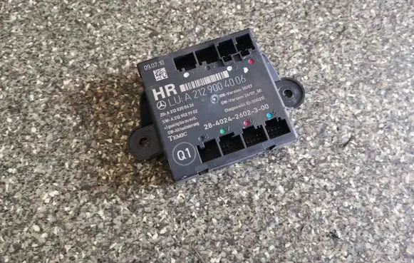 Mercedes-Benz E W212 Other control units/modules A2129004006