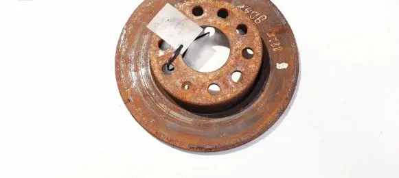Volkswagen Golf V Rear brake disc neventiliuojamas