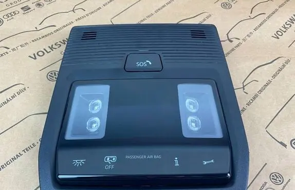 Volkswagen Transporter - Caravelle T7 Headlining lighting console trim 7T0959561D 2N0951173A