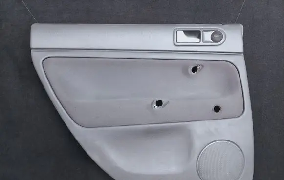Rear door card panel trim