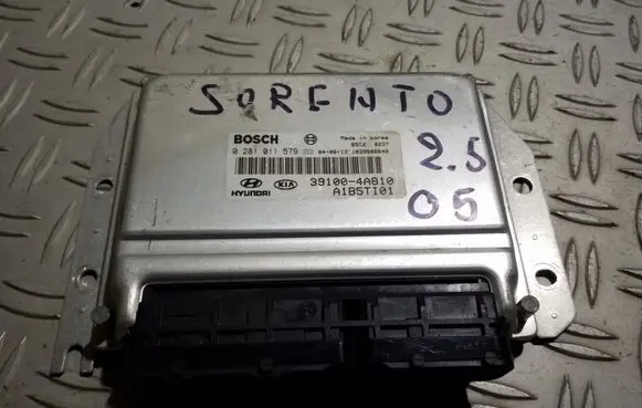 KIA Sorento Engine control unit/module 0281011579 391004A810 A1B5TI01