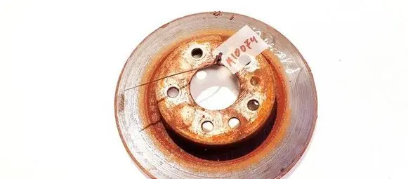 Opel Vectra C Rear brake disc neventiliuojamas