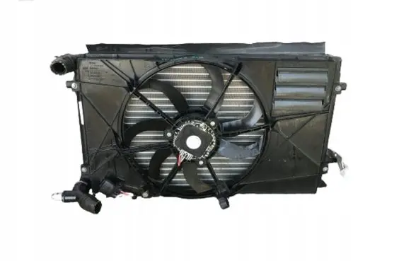 Volkswagen PASSAT B6 Radiator set 1K0959455EF 1K0820411N
