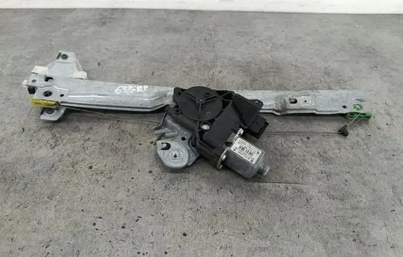 Peugeot 308 Front door window regulator with motor 