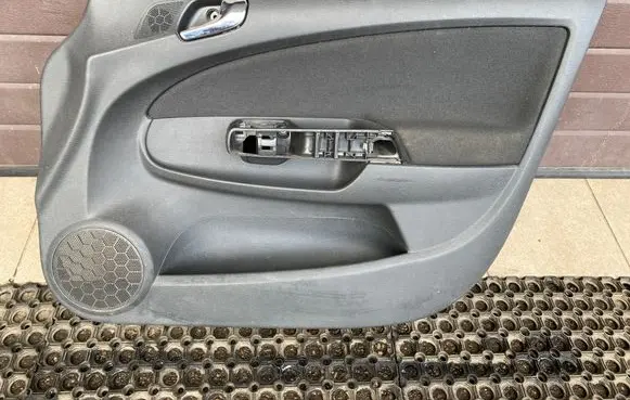 Opel Corsa D Front door card panel trim 13232903 1329091446
