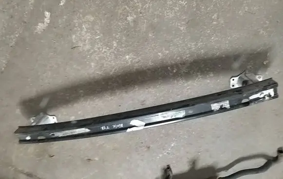 Rear bumper support beam