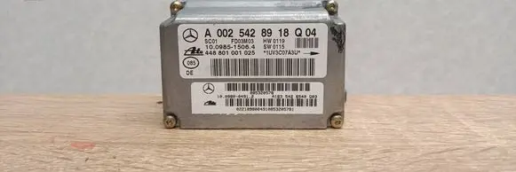 ESP acceleration yaw rate sensor