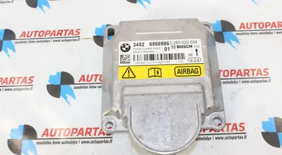 BMW 5 F10 F11 Airbag control unit/module 6866986