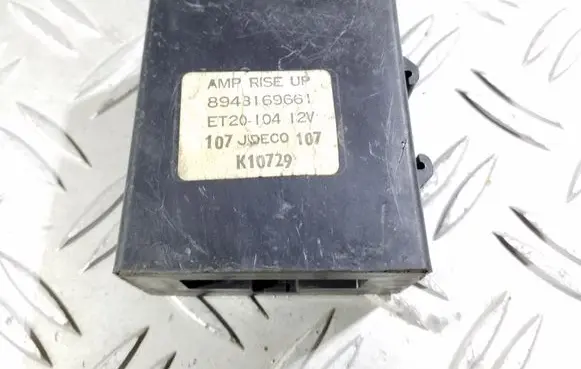 Opel Frontera A Other relay 8943169661 ET20104 K10729