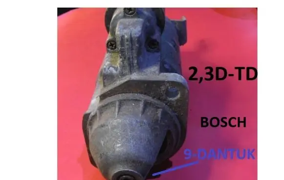 Opel Frontera A Starter motor 0022385827